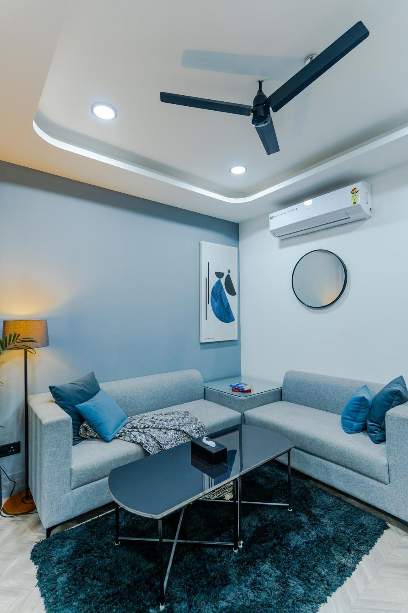 Bedchambers Luxury Apartment Near Golf Course Road 古尔冈 外观 照片